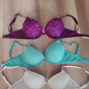 Bundle of 3 Victoria Secret Bras